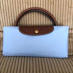NEW!Longchamp Le Pliage Travel Bag XL(Light Blue)